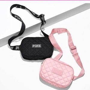 Pink Quilted Fanny pack